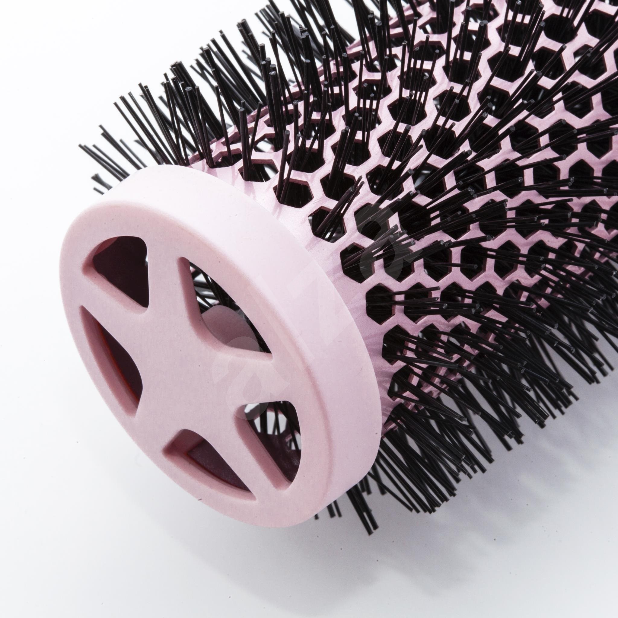 Olivia Garden Pro Thermal Pastel Pink 43 mm - kulatý kartáč