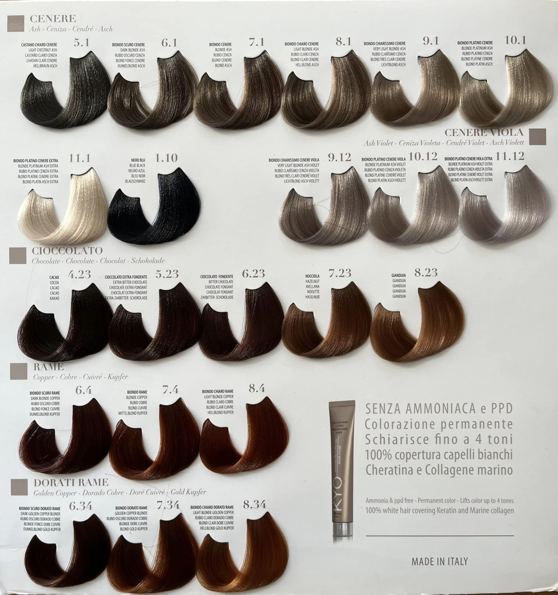 KYO barva na vlasy - odstín 8.1