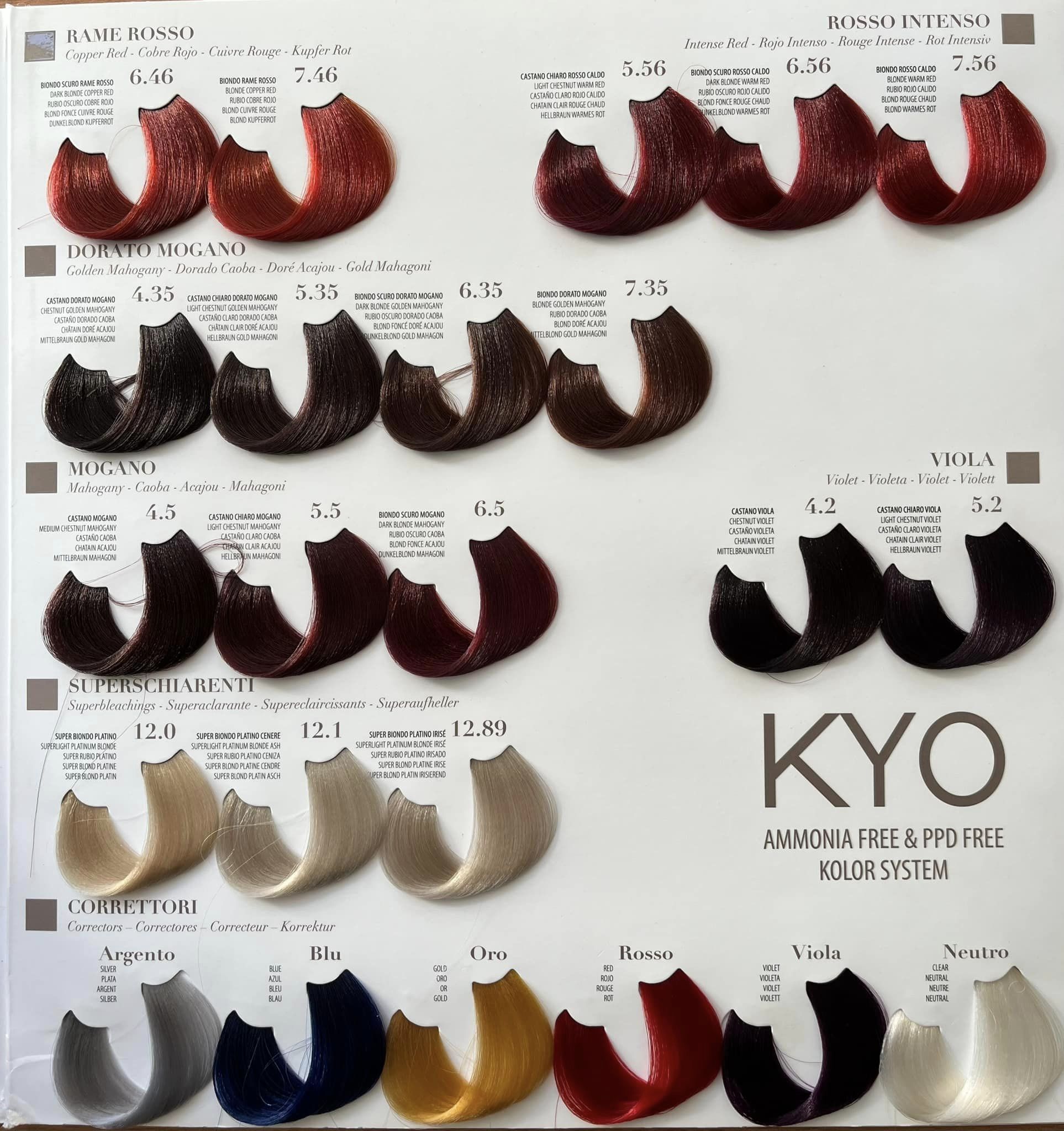 KYO barva na vlasy - odstín 12.0