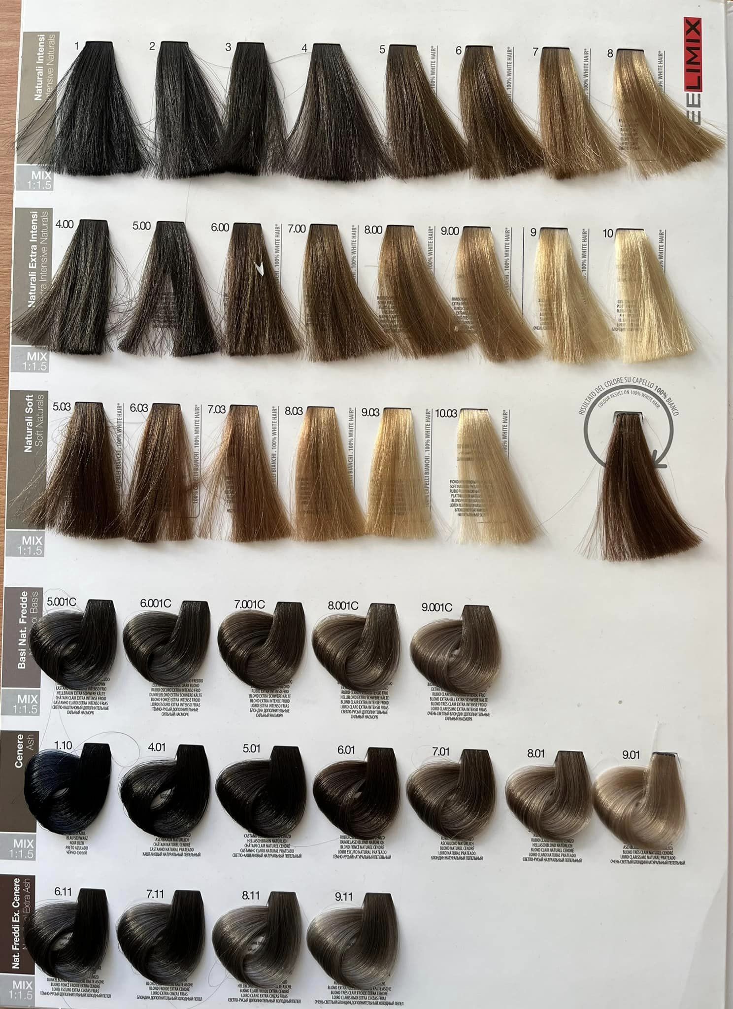 FreeLimix barva na vlasy - odstín 8.01