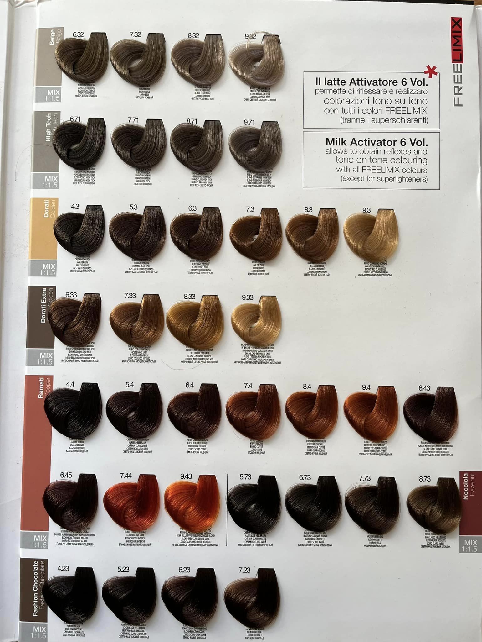 FreeLimix barva na vlasy - odstín 5.23