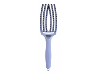 Olivia Garden FingerBrush Love Pearl Blue - plochý kartáč