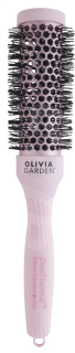 Olivia Garden Pro Thermal Pastel Pink 33 mm - kulatý kartáč
