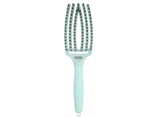 Olivia Garden Fingerbrush Fizzy Mint - plochý kartáč